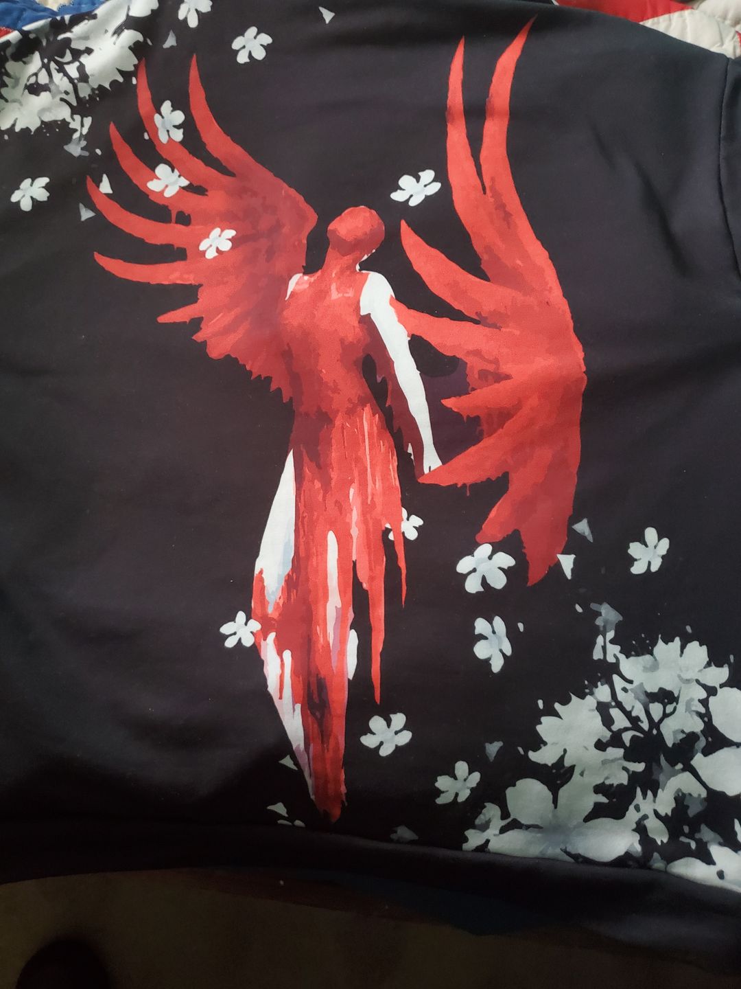 Customer photo review of Fallen Angel Hoodie
