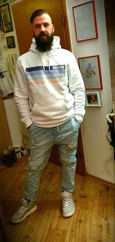 Customer photo review of Moin Pastell - Unisex Organic Hoodie