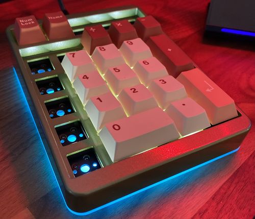 Customer photo review of IDOBAO Montex Pad HOT-SWAPPABLE KEYBOARD KIT