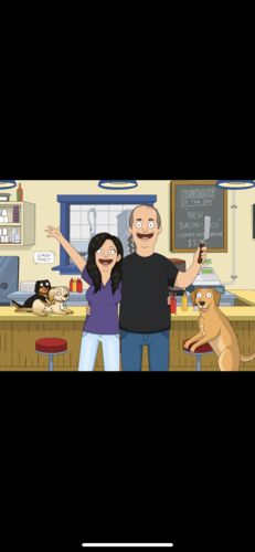 Customer photo review of Personalized Bob’s Burgers Custom Portrait