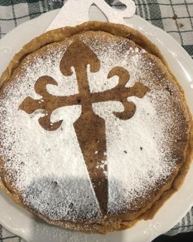 Customer photo review of Tarta de almendra del Camino
