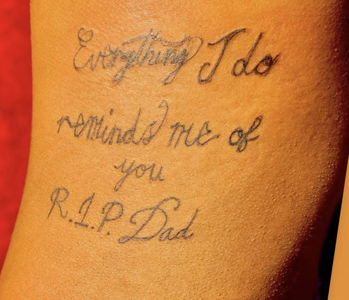 Customer photo review of Signature Tattoo Numbing Cream