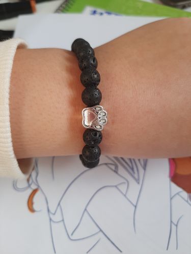 Customer photo review of "Polar Bear" Tracking bracelet