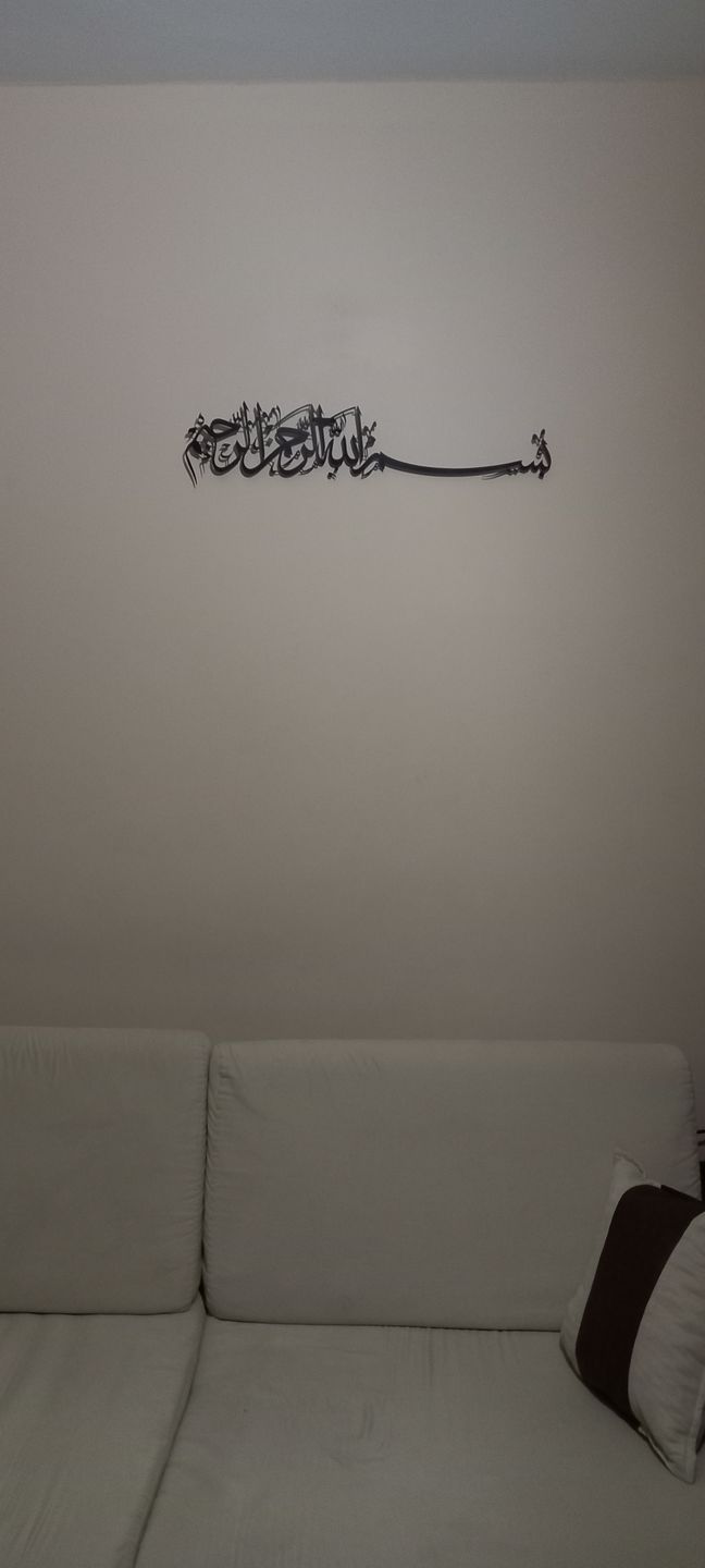 Customer photo review of Besmele Metal Tablo