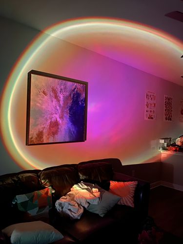 Customer photo review of The Sunset Lamp™