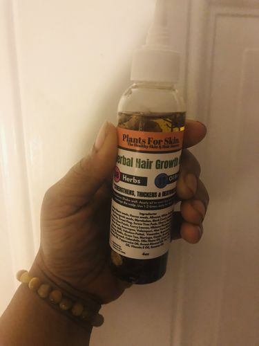Customer photo review of Herbal Hair Growth Oil