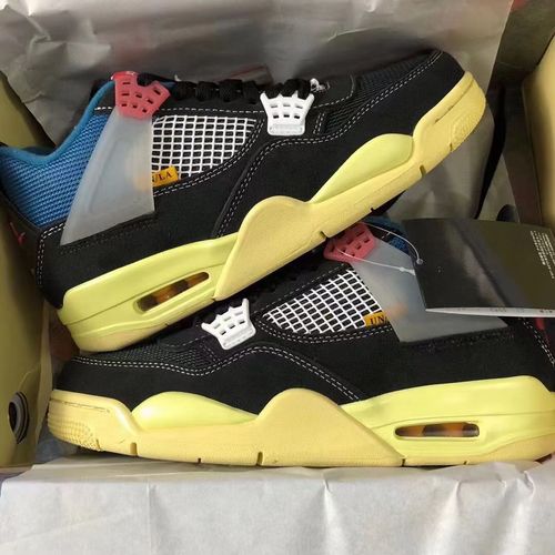 Customer photo review of Union x Nike Air Jordan 4