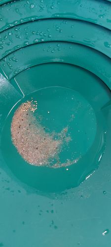 Customer photo review of Nugget Reserve 'MUSEUM SPECIMEN CHASE' - Gold Panning Paydirt Concentrate