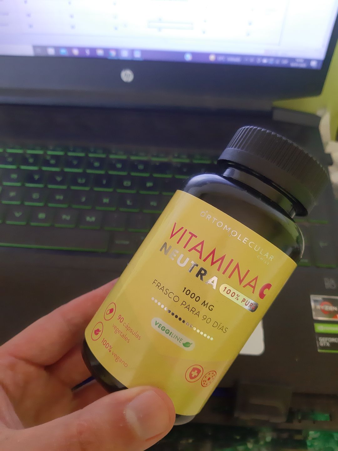 Customer photo review of Vitamina C neutra 1.000 mg-90 cáps