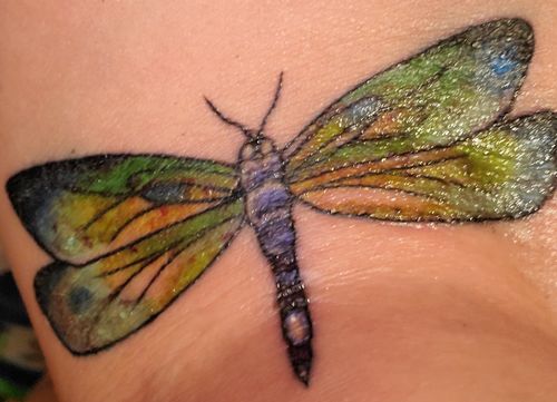 Customer photo review of Signature Tattoo Numbing Cream