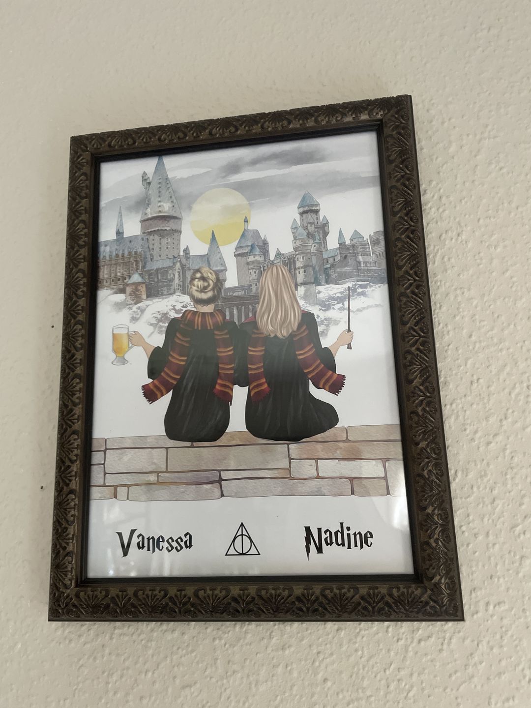 Customer photo review of Zauberinnen/Zauberer - Personalisiertes Poster
