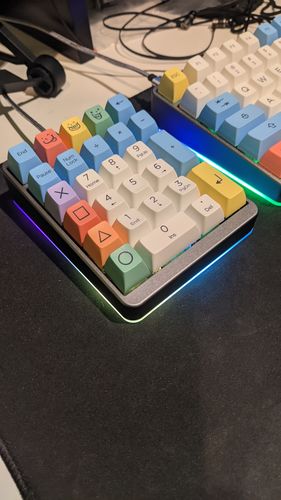 Customer photo review of IDOBAO Montex Pad HOT-SWAPPABLE KEYBOARD KIT