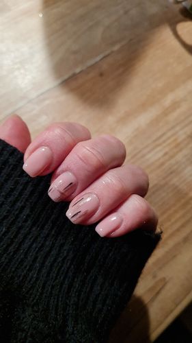 Fotorecensie van een klant over Fiber base gel "Didier Lab", Milky Pink, 10 ml