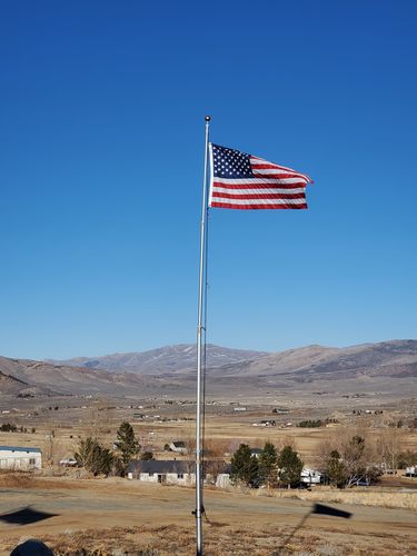 Customer photo review of FREE FLAG!!