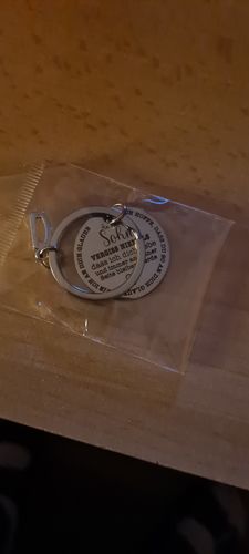 Customer photo review of An meinen Sohn - Schlüsselanhänger mit Initial