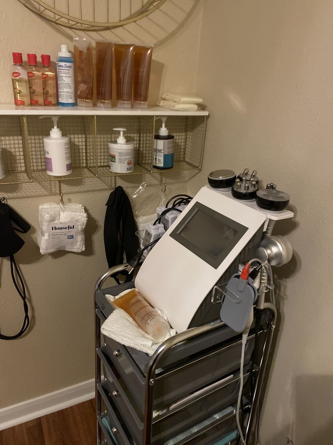 Customer photo review of Adonis 9 in 1 Cavitation Machine for Toning & Slimming