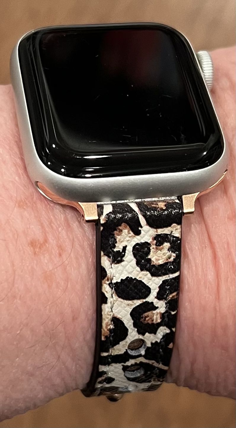 Customer photo review of Leo Vegan Leather Strap
