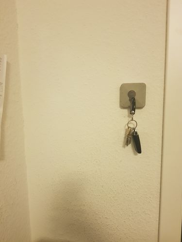 Customer photo review of Magnetischer Schlüsselhalter HAMO