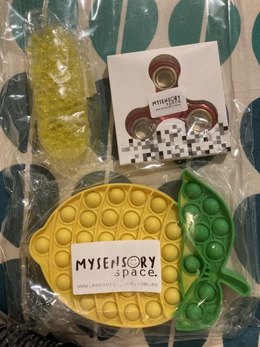 Customer photo review of 3-Pack Mystery Fidgets