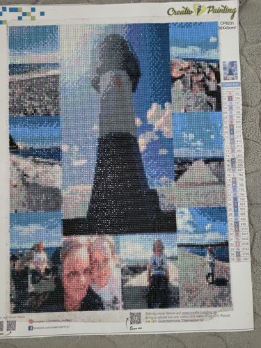 Customer photo review of Diamond Painting - Dein Wunschmotiv