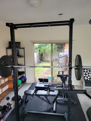Customer photo review of "The Don" - Alternative Grip Single Cell Free Standing Rack
