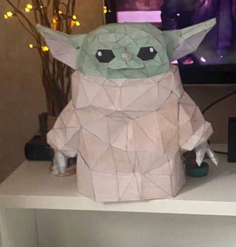 Customer photo review of Patrons Grogu, le Bébé Yoda (pdf)