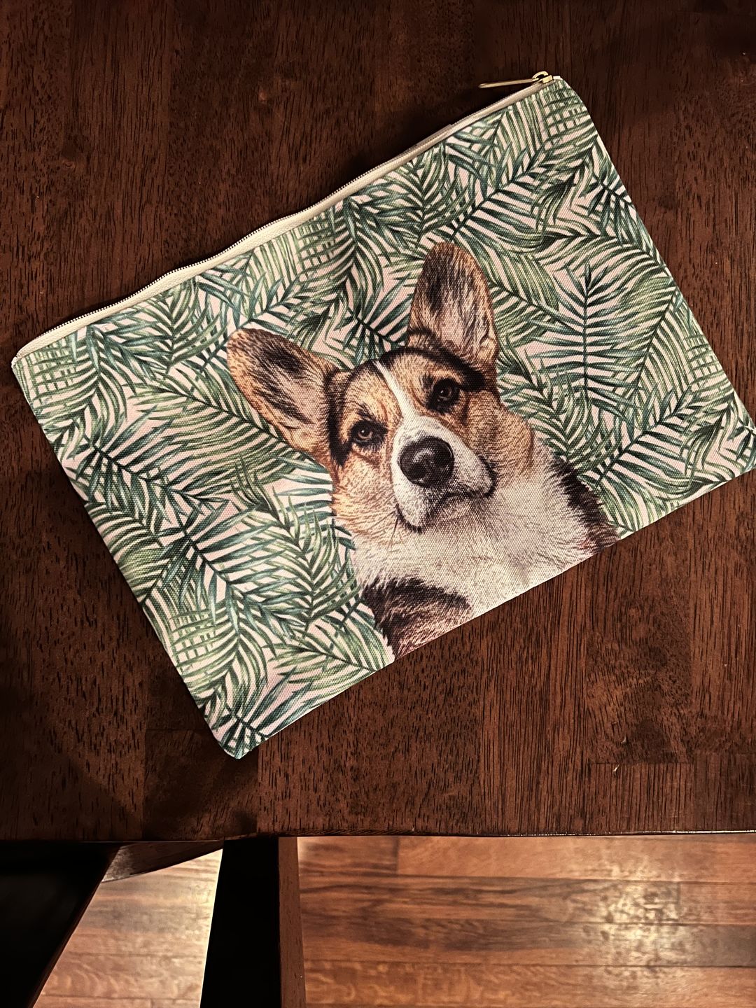 Customer photo review of Custom Pet Art Accessory Pouch