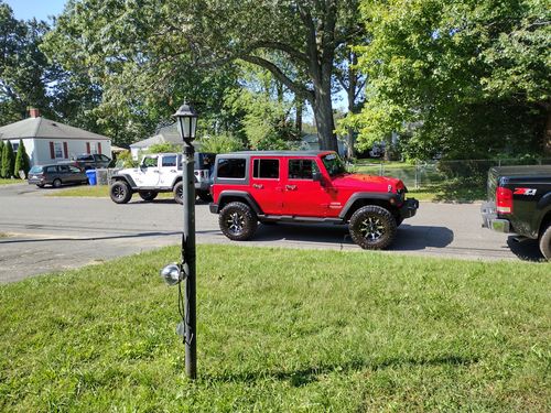 Customer photo review of JK to JL Conversion Front Fender Flare w/ LED Lights & Inner Fenders for 07-18 JEEP WRANGLER JK