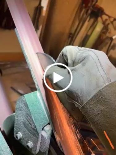 Customer video review of 2 X 72 Inch Aluminum Oxide Metal Sanding Belts, 6 Pack