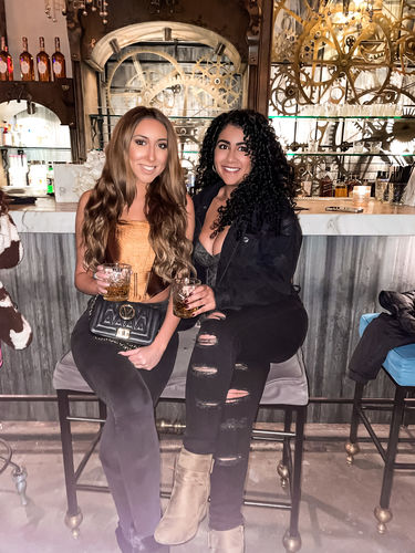 Customer photo review of Curly Ash Blonde
