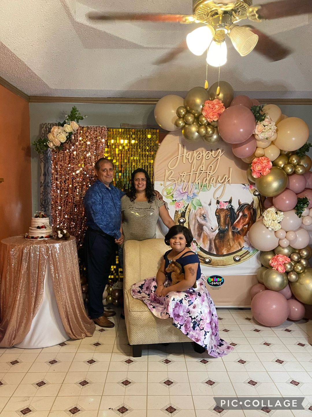 Customer photo review of Chiara Backdrop Wall Set, Arched Wall Set Birthday&Baby Shower&Wedding Party Decoration