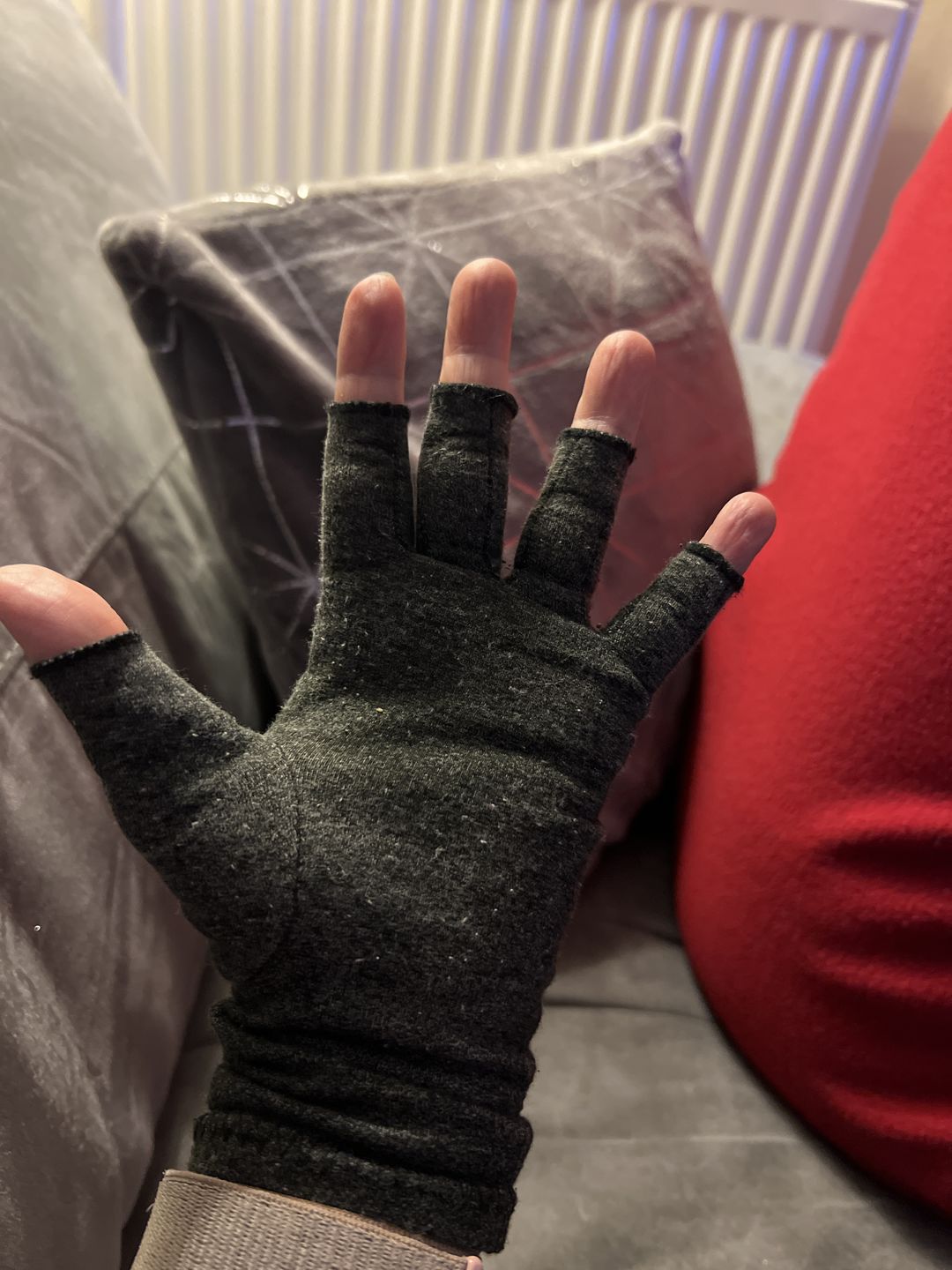 Customer photo review of Gants de compression anti-douleurs