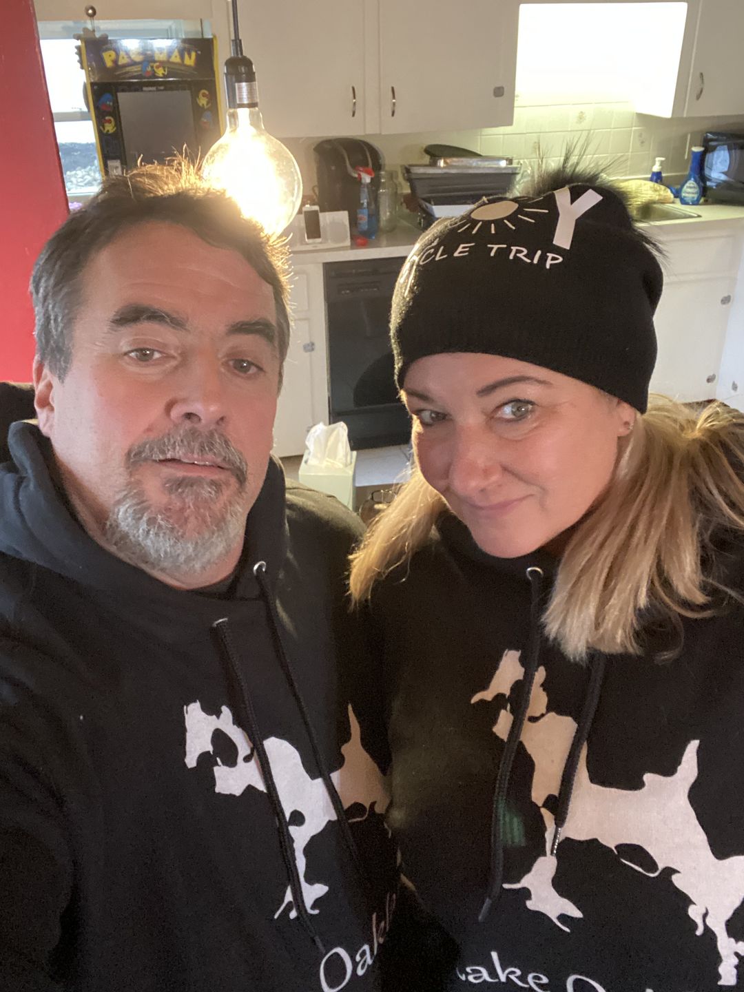 Customer photo review of Lake Custom Hooded Sweatshirt
