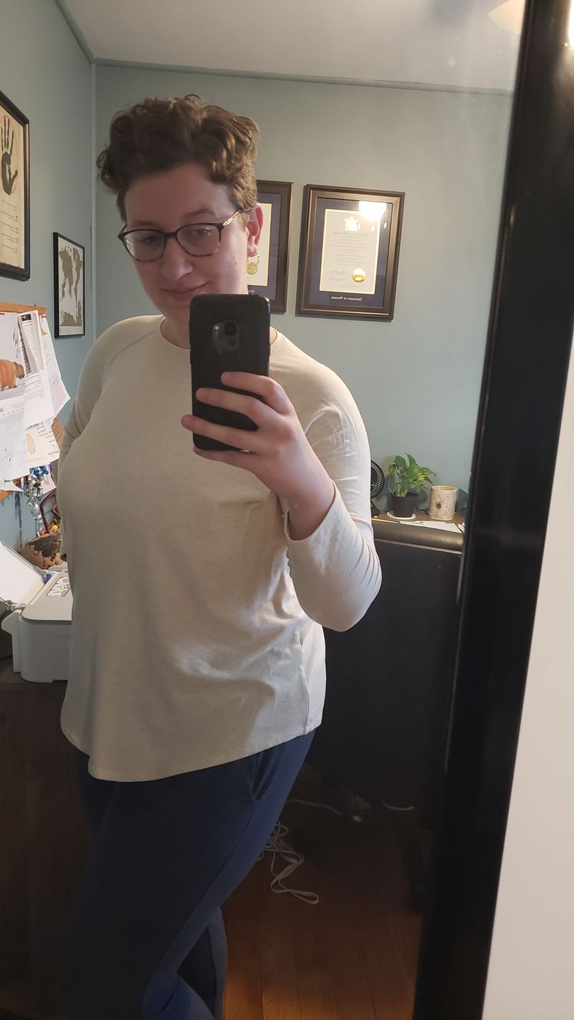 Customer photo review of *Freshly Baked* Biscottee Long Sleeve - Boxing Week