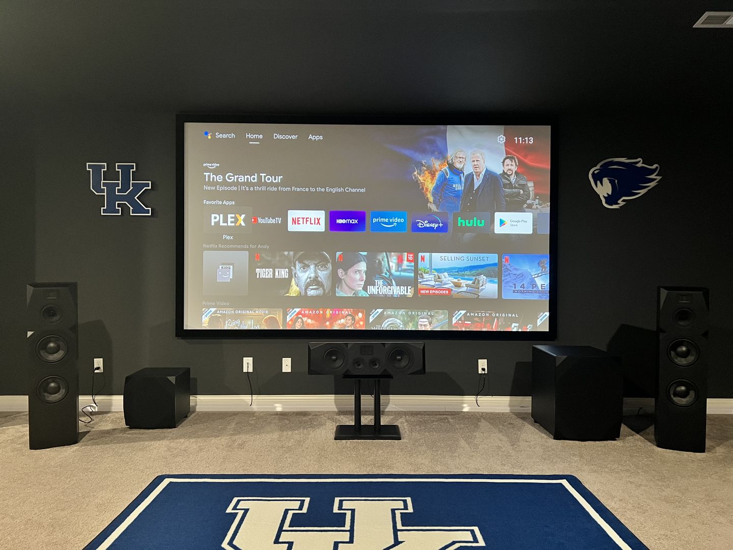 Customer photo review of Kentucky Wildcats WILDCAT 3D Vintage Metal Wall ART