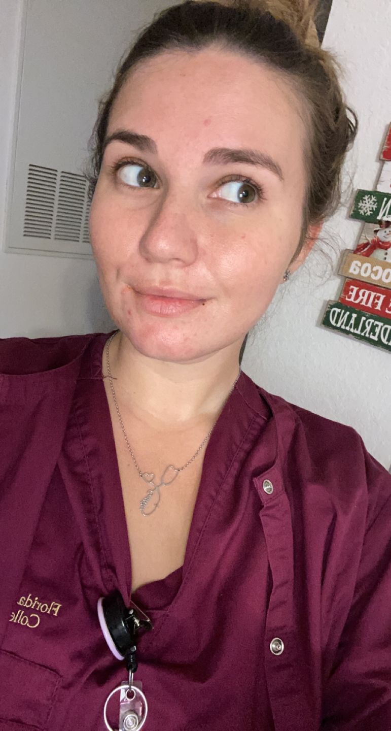 Customer photo review of Stethoscope Name Necklace EKG