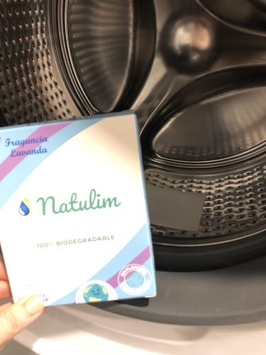 Customer photo review of Eco-Tiras de Detergente 40 lavados Natulim