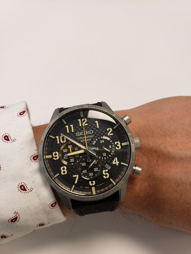 Reloj Seiko Chronograph SSB367P1 Quartz - Dando la Hora - Dando La Hora
