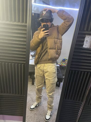 Customer photo review of UPSIDE-DOWN LA Trucker in 'MOCHA' Brown