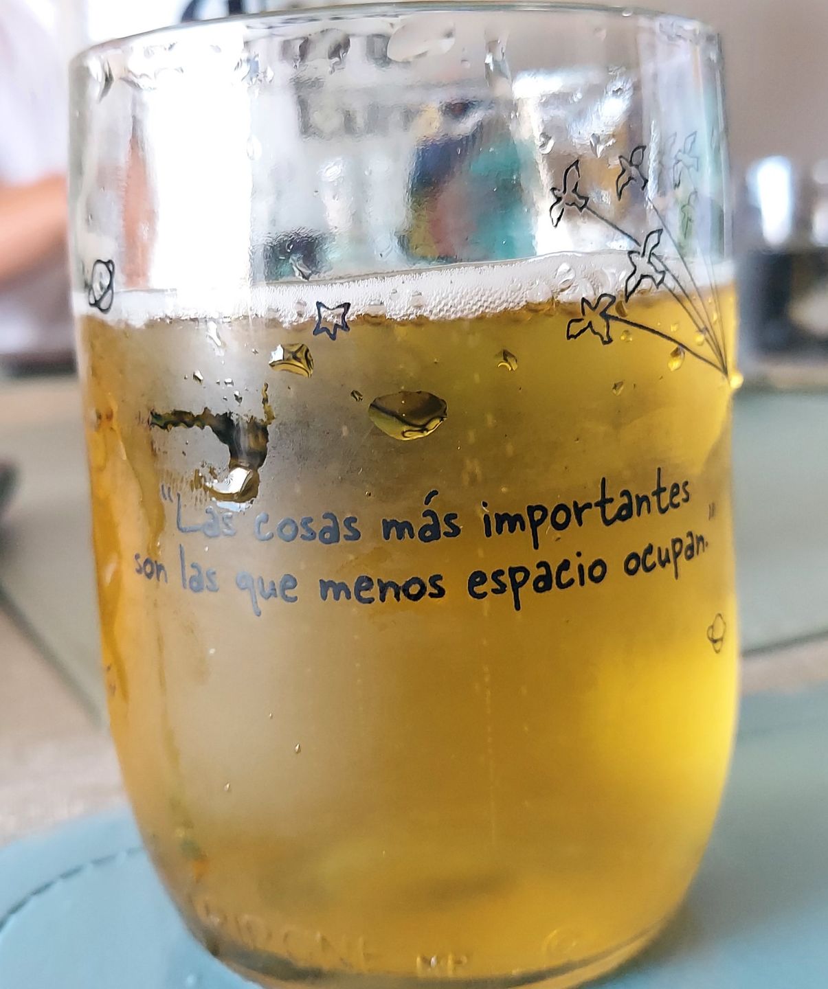 Customer photo review of El Principito Mini Juego de Vasitos 200 ml