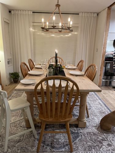 Customer photo review of Distressed Vintage Kendra Ash Area Rug