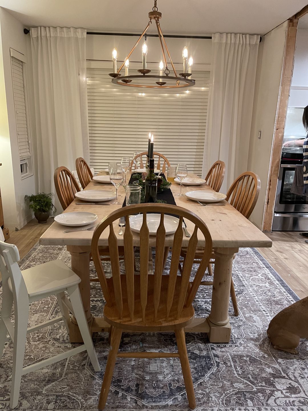 Customer photo review of Distressed Vintage Kendra Ash Area Rug