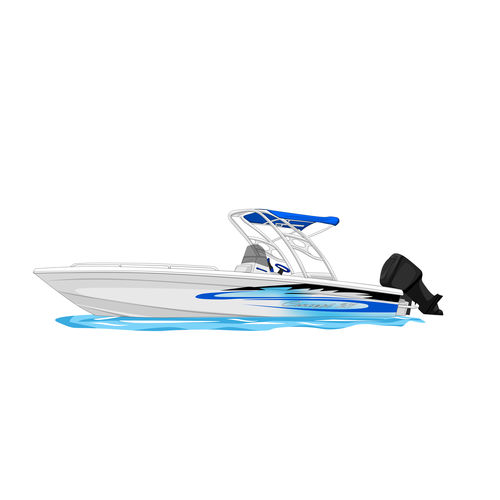 Customer photo review of Custom Digital Boat Portrait