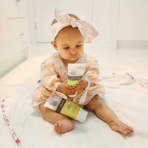 Customer photo review of 100% Natural Nappy Rash Cream & Baby Balm