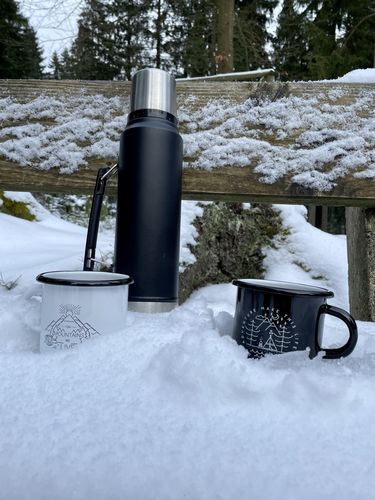 Customer photo review of Safe Haven Becher Emaille Mug