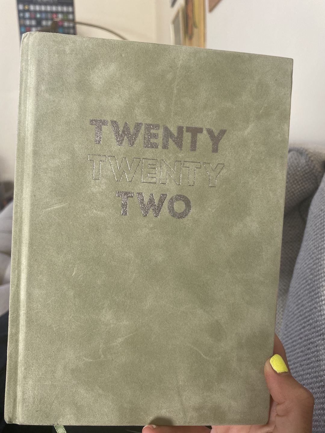 Customer photo review of 2025 Weekly Diary