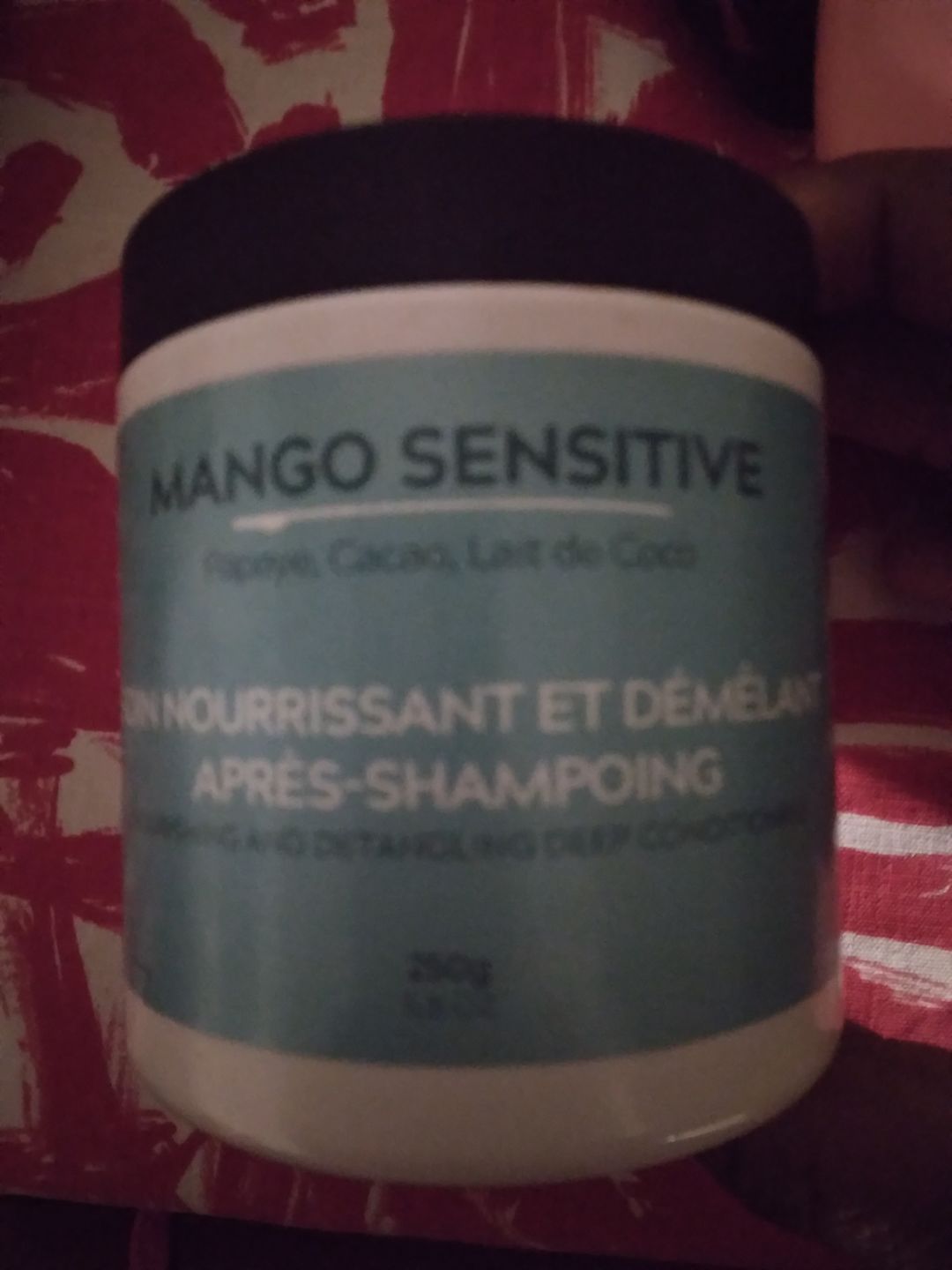 Customer photo review of Soin nourrissant et démêlant après-shampoing