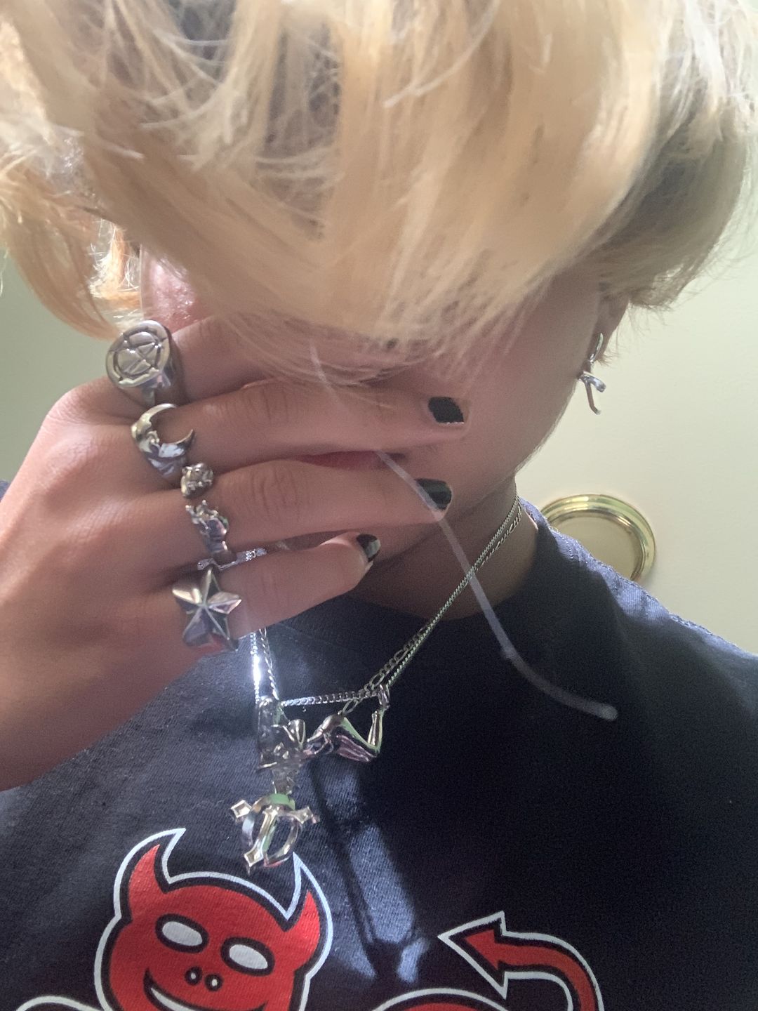 Customer photo review of SWORD EARRING