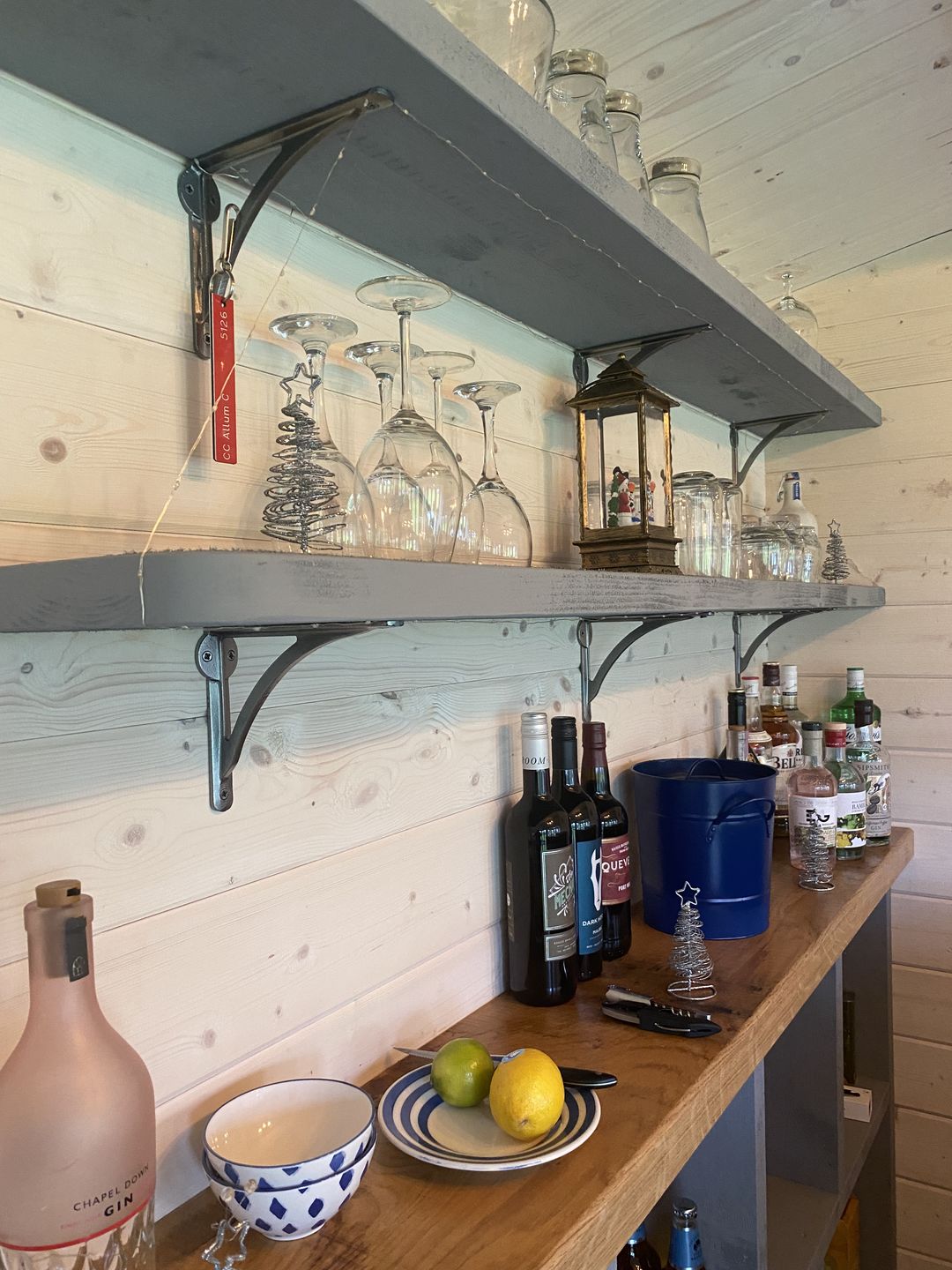 Customer photo review of 7 Inch Ironbridge Cast Iron Shelf Bracket
