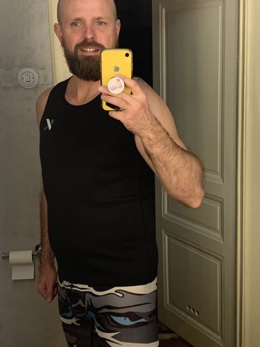 Customer photo review of The Kewlioo Sauna Vest